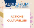SAISON 25-26 / ACTIONS CULTURELLES