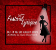 FESTIVAL LYRIQUE D'AIX-LES-BAINS 2025