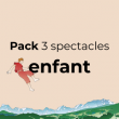 PACK 3 SPECTACLES ENFANT